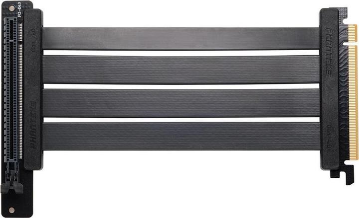 Actual product image Phanteks GPU-Bracket II + PCI-E 4.0 x16 Riser Flachband-Kabel