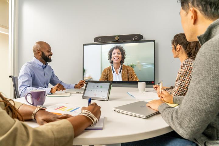 Produktbild HP Poly Studio X52 All-In-One Video Bar wit