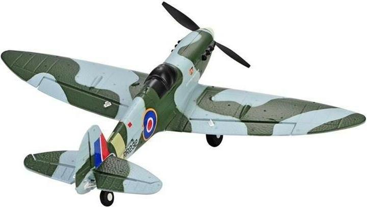 Actual product image Top-RC Warbird Mini Spitfire 450 mm, grey, RTF (Warbird)