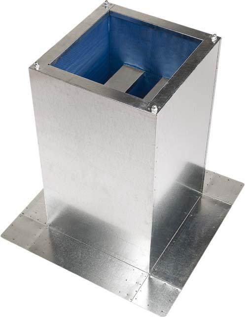 Maico MAI SD18 base silencer galvanised sheet steel