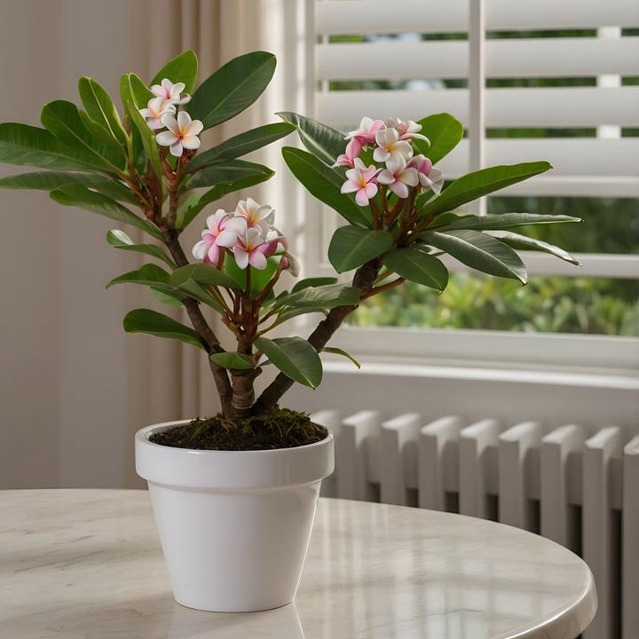 Actual product image Plant in a Box Plumeria rubra - Hawaii pflanze (45 cm)