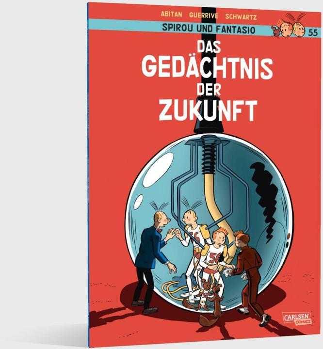 Image du produit Spirou et Fantasio 55 : La mémoire du futur (Benjamin Abitan, Sophie Guerrive, Allemand)