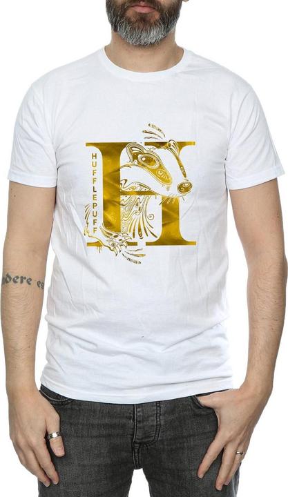 Actual product image Mens Hufflepuff Badger T-Shirt (3XL)