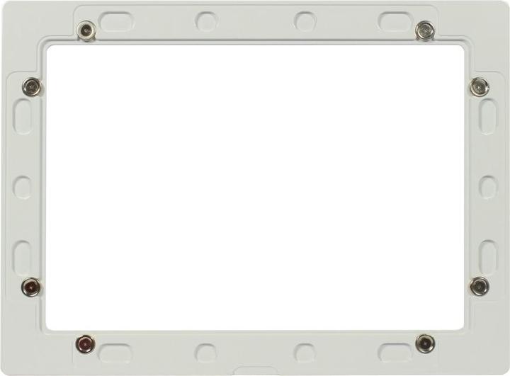 Actual product image Allnet touch display tablet 12 inch zbh bezel for mounting frame white narrow (12", White)