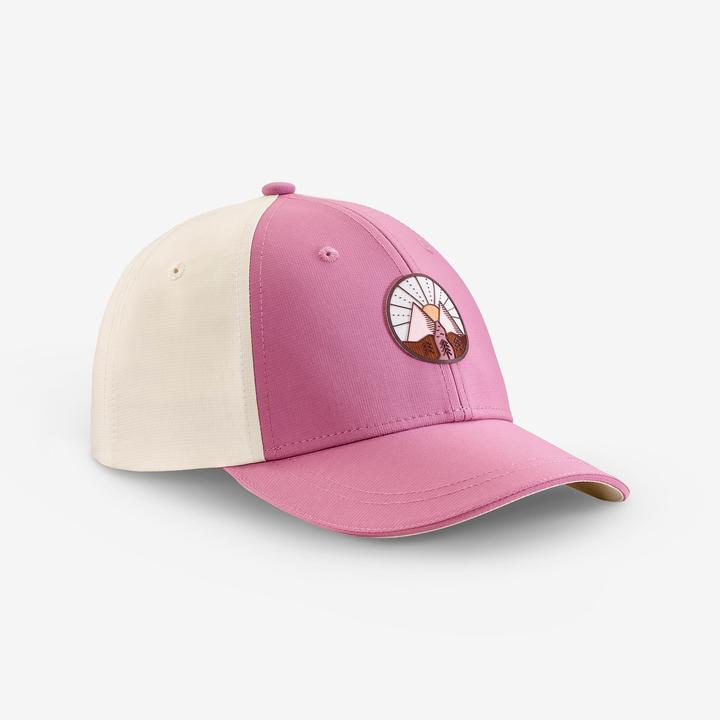 Produktbild Quechua Schirmmütze MH100 Kinder Grösse 122–170 rosa/beige