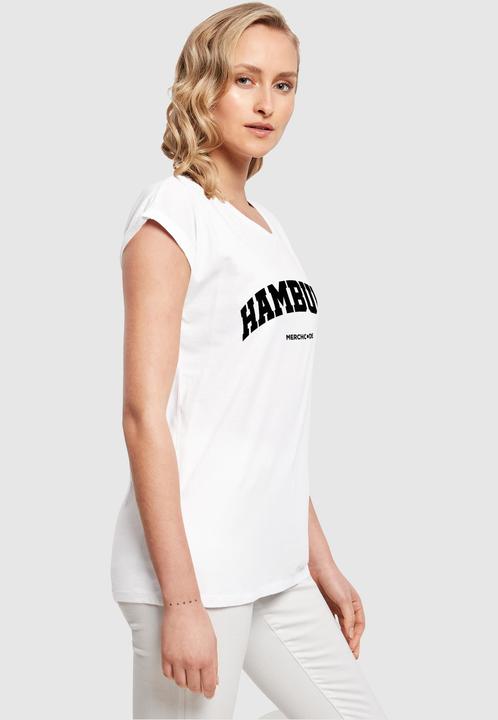 Produktbild Merchcode Ladies Hamburg Wording - T-Shirt - 116845 (XXL)