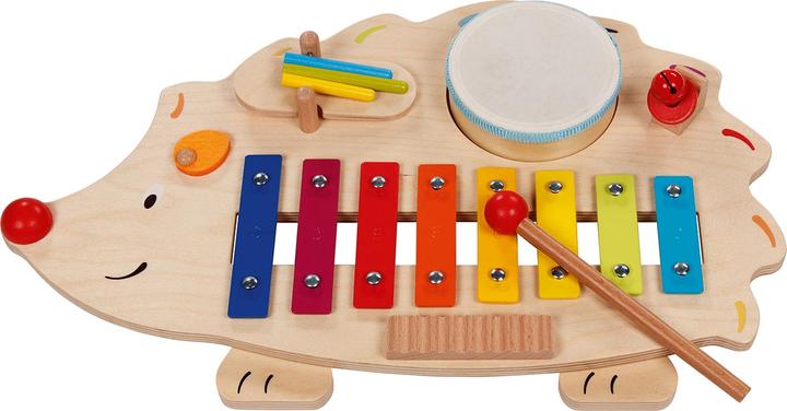 Image du produit Goki Music Station Hedgehog avec livre de musique (Anglais, Allemand, Français, Italien)
