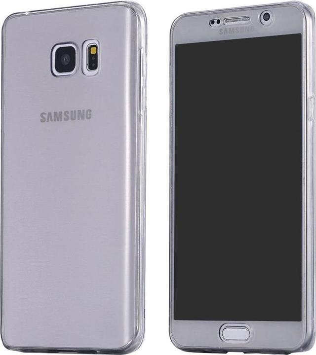 Produktbild König Design Full TPU Case für Samsung Galaxy Schutz Hülle Handy Tasche Transparent Cover Neu (Samsung Galaxy J1 Ace)