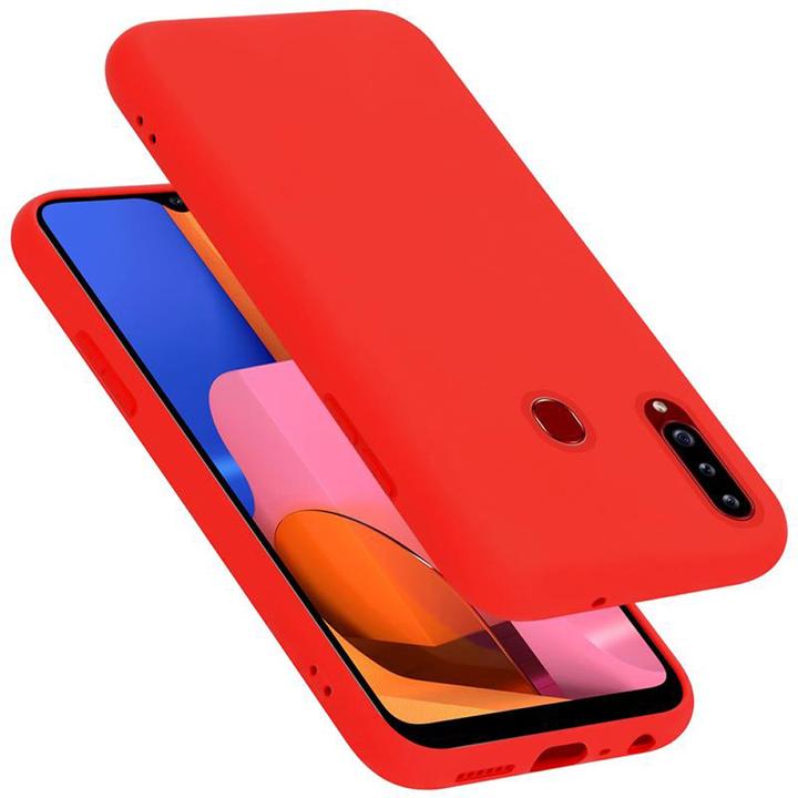 Immagine prodotto Cadorabo Copertura della cassa del silicone liquido TPU (Samsung Galaxy A20s)