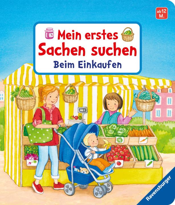Produktbild Ravensburger Mein erstes Sachen suchen: Beim Einkaufen (Deutsch, Sandra Grimm, Denitza Gruber, 2021)