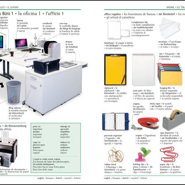 Actual product image 5 Language Visual Dictionary (English, DK, 2020)