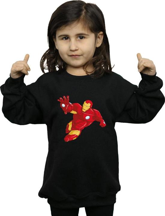 Immagine prodotto Iron Man Simple Felpa Ragazze (128)