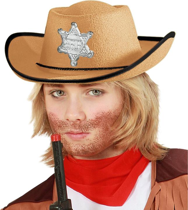 Immagine prodotto Magni Cappello da cowboy in feltro marrone chiaro