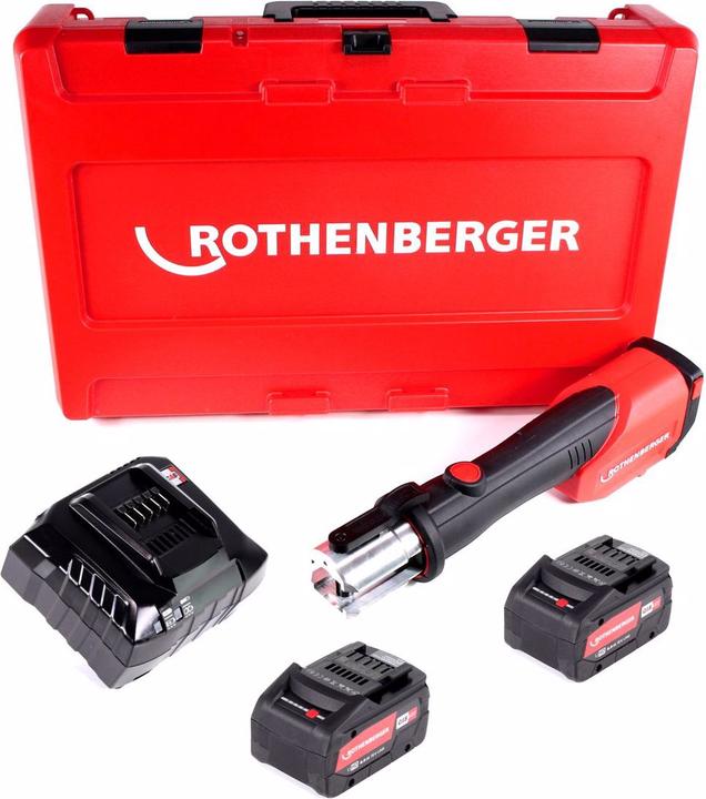 Immagine prodotto Rothenberger Pressa a batteria ROMAX 4000 18V + 2x batteria 8,0Ah + caricatore + valigetta