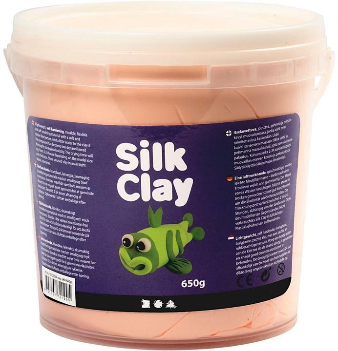 Produktbild Creativ Company Modelliermasse Silk Clay 650 g, Beige