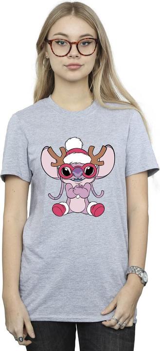 Produktbild Disney Lilo & Stitch Angel Reindeer TShirt (5XL)