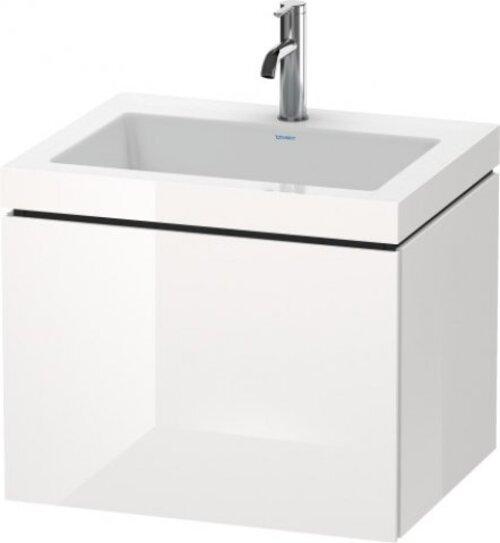 Image du produit Duravit Meuble sous-lavabo L-CUBE avec lavabo Vero Air 500x800x480mm 1 HL medi Ei