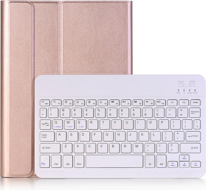 Produktbild Lobwerk 2in1 Bluetooth Tastatur und Cover für Apple Air 4 4th Generation A2072/A2316/A2324/A2325 2020/2022 C (A2316, A2324)