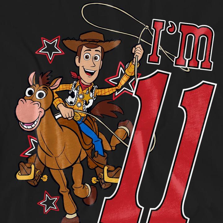 Immagine prodotto Toy Story I'm 11 Maglietta Compleanno Legno Adulto Unisex (L)