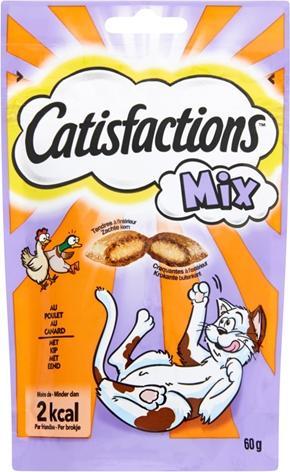 Image du produit Catisfactions Mix Kip/Eend (70 g)