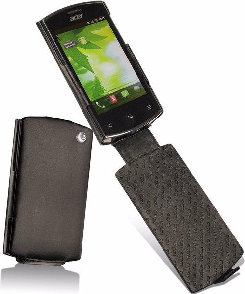 Productafbeelding Noreve Lederen omslag verticaal (Acer Liquid Express)