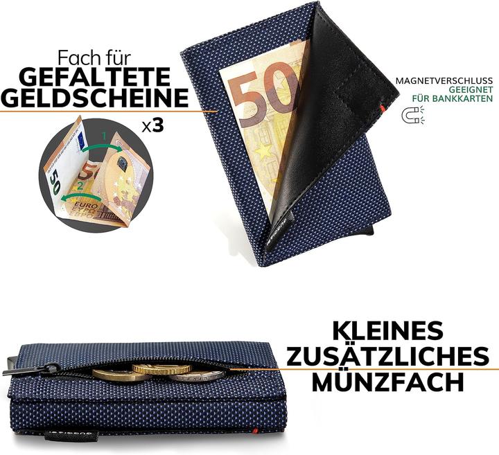 Actual product image Guggiari Kreditkartenetui mit Magnetverschluss