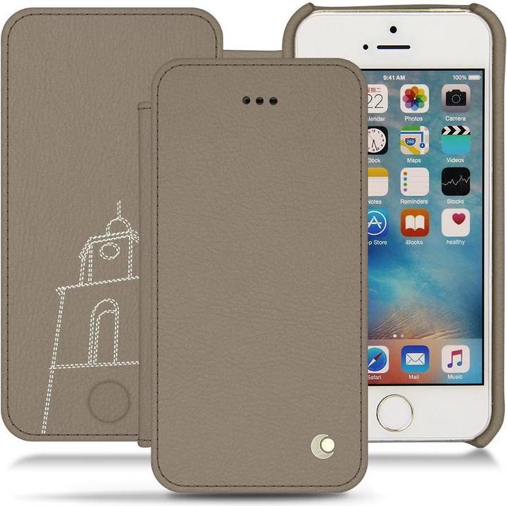 Actual product image Noreve Leather case horizontal (Apple iPhone SE)
