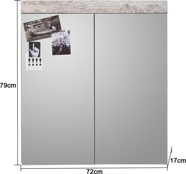 Actual product image Trendteam Cancun (72 x 17 x 79 cm)