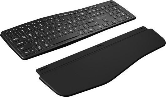 Actual product image Genesis KLAWiatura Natec KLAWIATURA NATEC PORIFERA US BEZPRZEWODOWA BLUETOOTH + 2.4GHZ X-SCISSOR PODŚWIETLEN (Eng. Int., Wireless)
