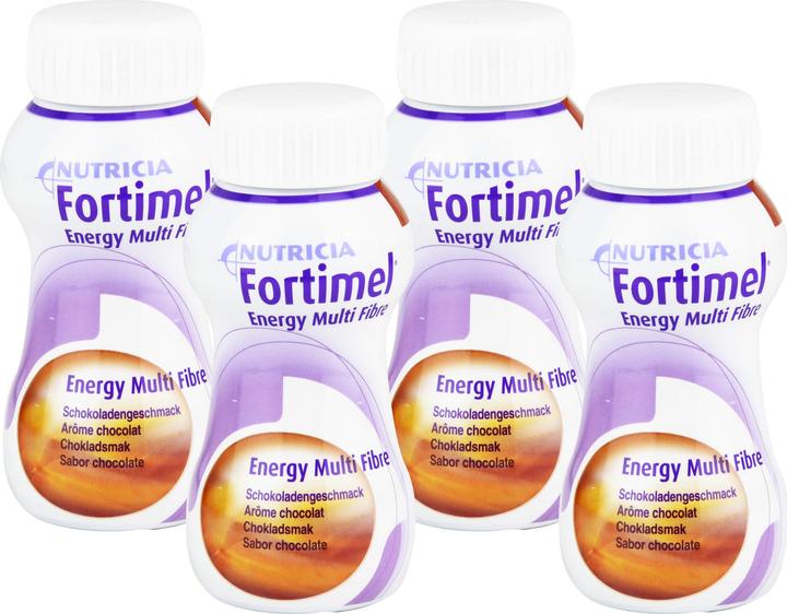 Produktbild Fortimel 1.5 Kcal Multifiber Schokolade (Schokolade, 4 x)
