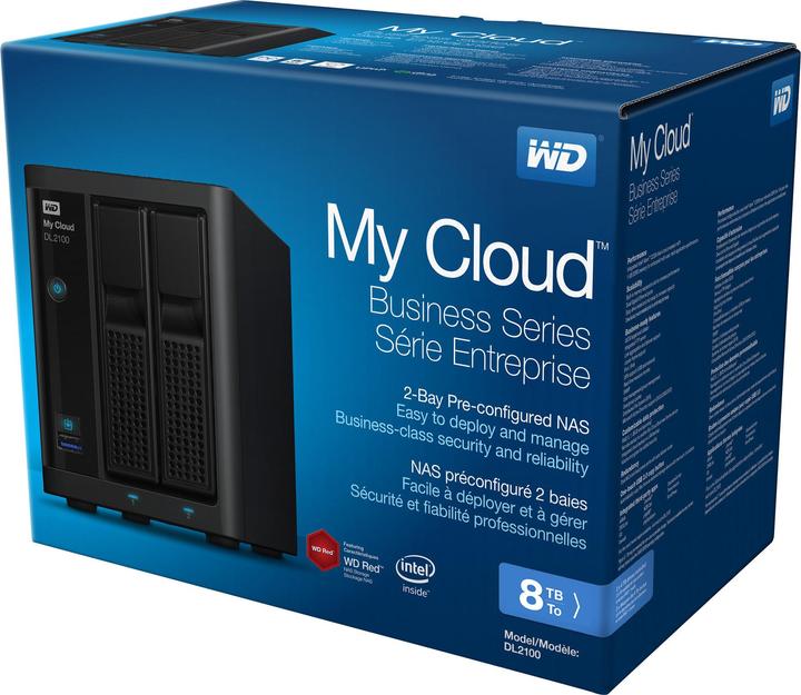 Produktbild WD My Cloud Pro PR2100 (2 x 4 TB, WD Red)