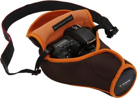 Produktbild Crumpler Banana Hammock M-Zoom, Kameratasche, Espresso/Orang (Kamera Schultertasche)