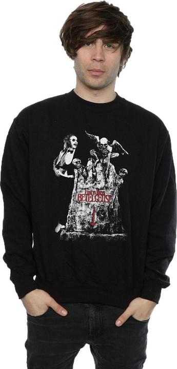 Image du produit Beetlejuice Mens Graveyard Pose Cotton Sweatshirt (L)