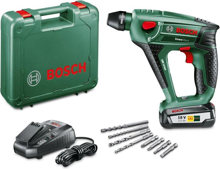 Produktbild Bosch Home & Garden Uneo Maxx, 1 Akku (Akkubetrieb)