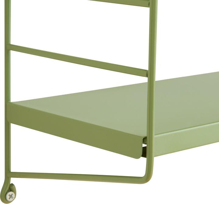 Immagine prodotto En.Casa Scaffale a muro modulare Strängnäs set di 4 verde oliva