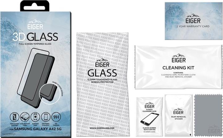 Image du produit Eiger Mountain Glass Clear Edge (1 pièce(s), Samsung Galaxy A42 5G)