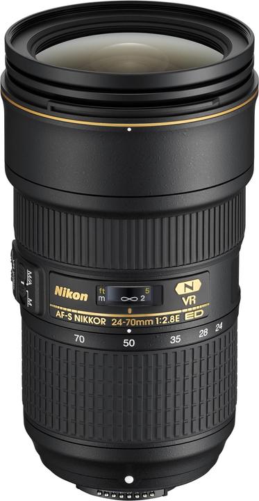 Immagine prodotto Nikon AF-S Nikkor 24-70mm f/2.8E ED VR (Nikon F, Full-frame)