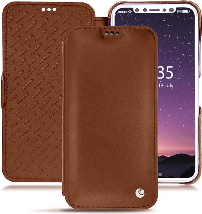 Productafbeelding Noreve Lederen omslag horizontaal (Apple iPhone XS)
