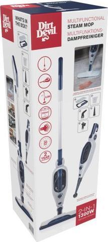 Actual product image Dirt Devil Steam-mop 1300W 230V DD7004 (0.80 bar, 1300 W)