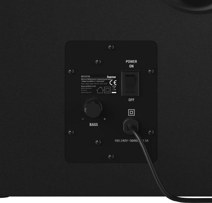 Actual product image Hama uRage SoundZbar Unleashed (100 W, 2.1 Channel)