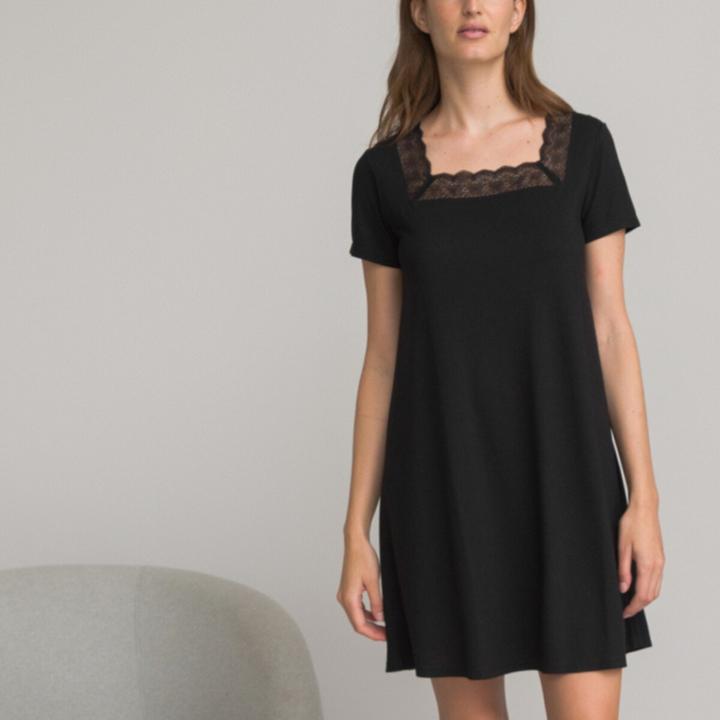Immagine prodotto La Redoute Collections Camicia da notte con maniche corte (44, 46)