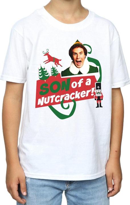 Immagine prodotto Elf Son Of A Nutcracker Maglietta Ragazzi (128)