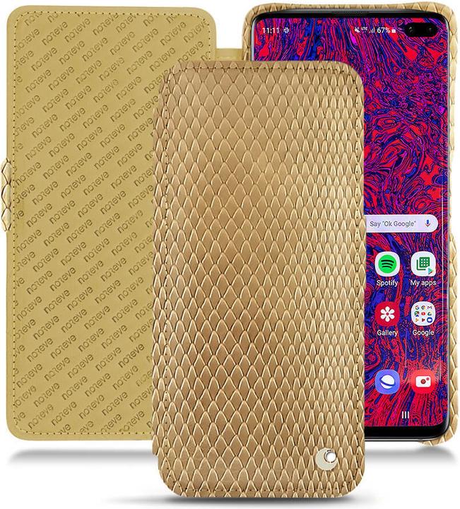 Produktbild Noreve Lederschutzhülle horizontal (Samsung Galaxy S10+)