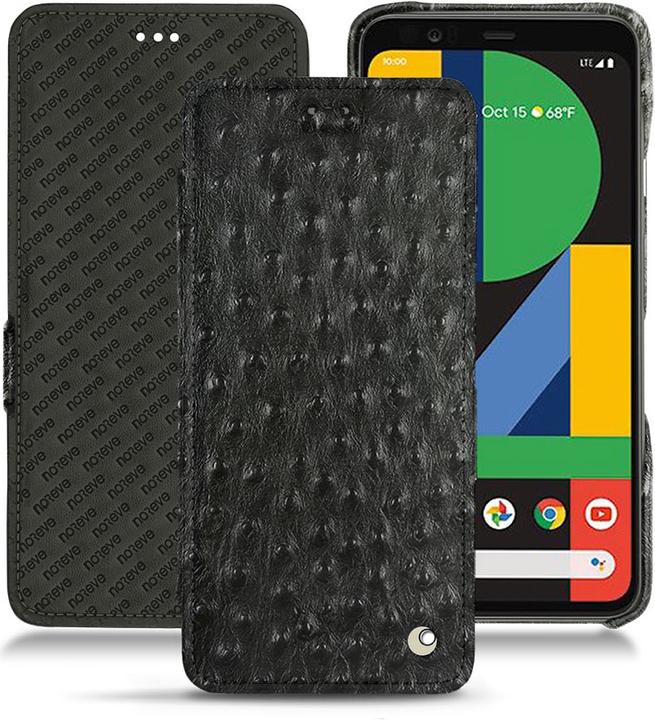 Actual product image Noreve Leather case horizontal (Google Pixel 4)