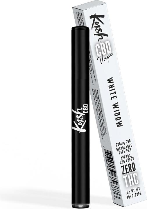 Image du produit Kush CBD Vape Fenêtre blanche (Veuve blanche)