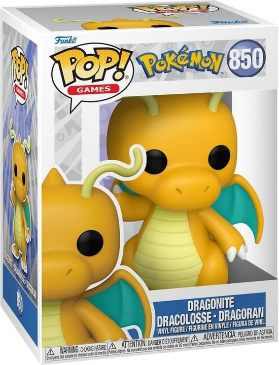Produktbild Funko Pokemon - POP Games N° 850 - Dracolosse