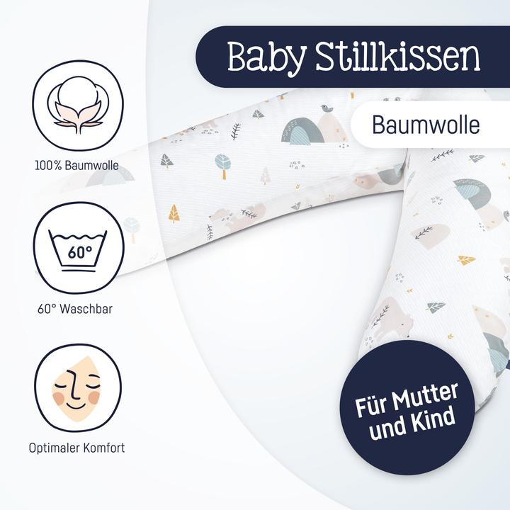 Produktbild Julius Zöllner Stillkissen 190, Mountain Bear (76 cm)