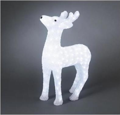 Image du produit Konstsmide Figurine acrylique Renne Froid-Blanc
