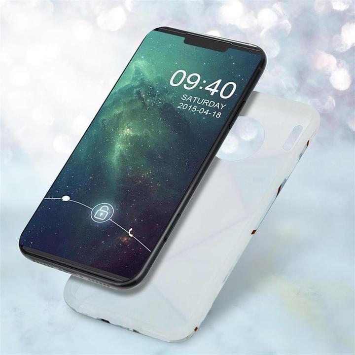 Produktbild Cadorabo IMD TPU Bunter Marmor Cover (Huawei Mate 30)