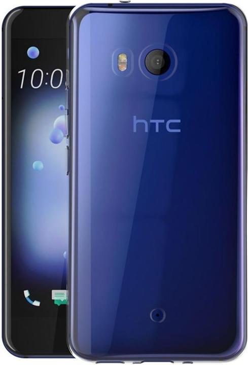 Actual product image König Design HTC U11 Sleeve Transparent Silicone Case Clear Mobile Phone Cover (HTC U11)